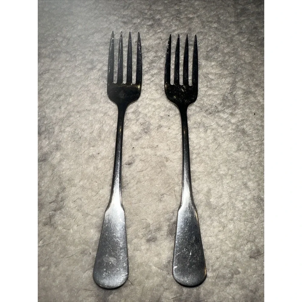 2 PCs SSS Oneida‎ Colonial Boston Salad Forks